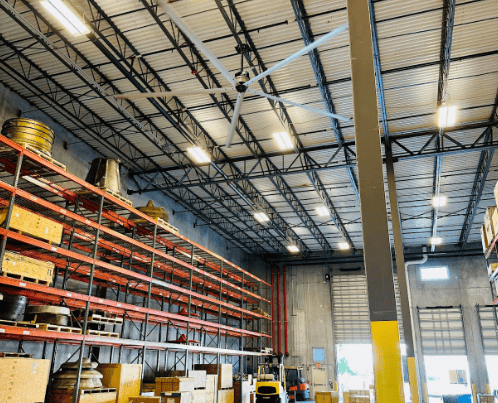 hvls fans air conditioning