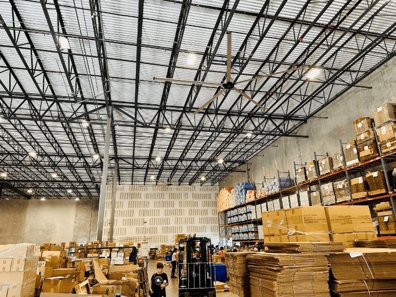 hvls industrial ceiling fan