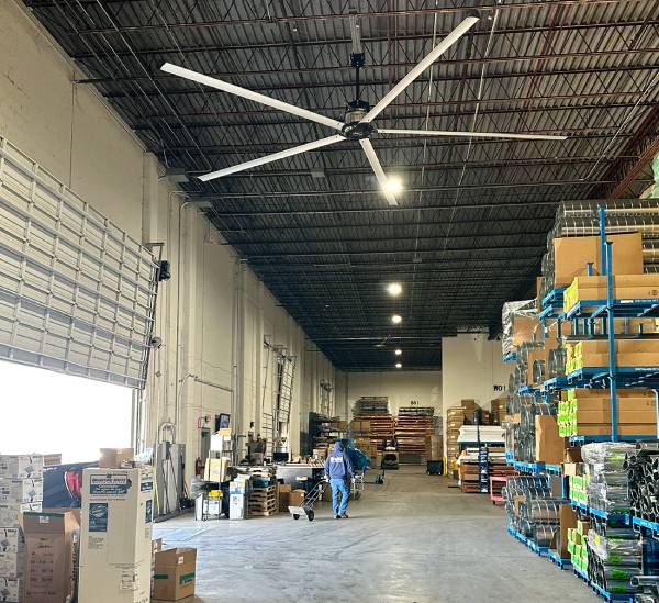 warehouse ceiling fans Refresh Fans