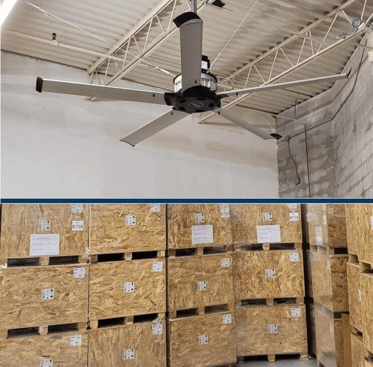 Large Industrial Ceiling Fans, Industrial Ceiling Fans For Warehouses Canada