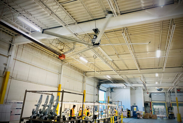 big ceiling fans for warehouse