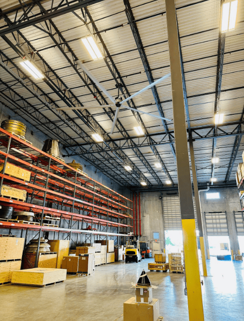 hvls fans air conditioning